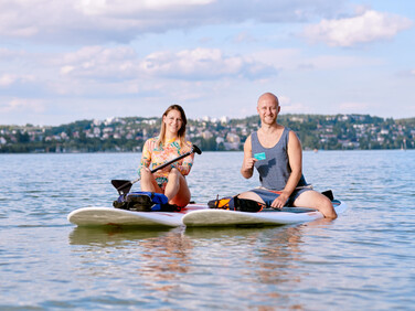 SUP und Kanufahren mit der Bodensee Card PLUS