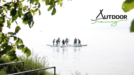 SUP-Fitness auf dem Bodensee - Autdoortraining