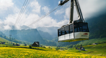 Seilbahn Hoher Kasten in der Nähe des Bodensees